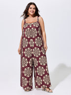 Sunkissed Stretchy Adjustable Strap Jumpsuit
