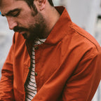 The Bomber Jacket in Rust
