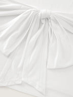 Ruched Adjustable Waist-Tie T-Shirt
