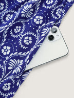 Geometric Print V-Neck Midi Dress