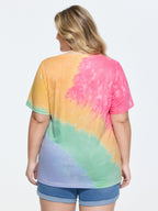 Supersoft Stretchy Tie-Dye Effect T-Shirt