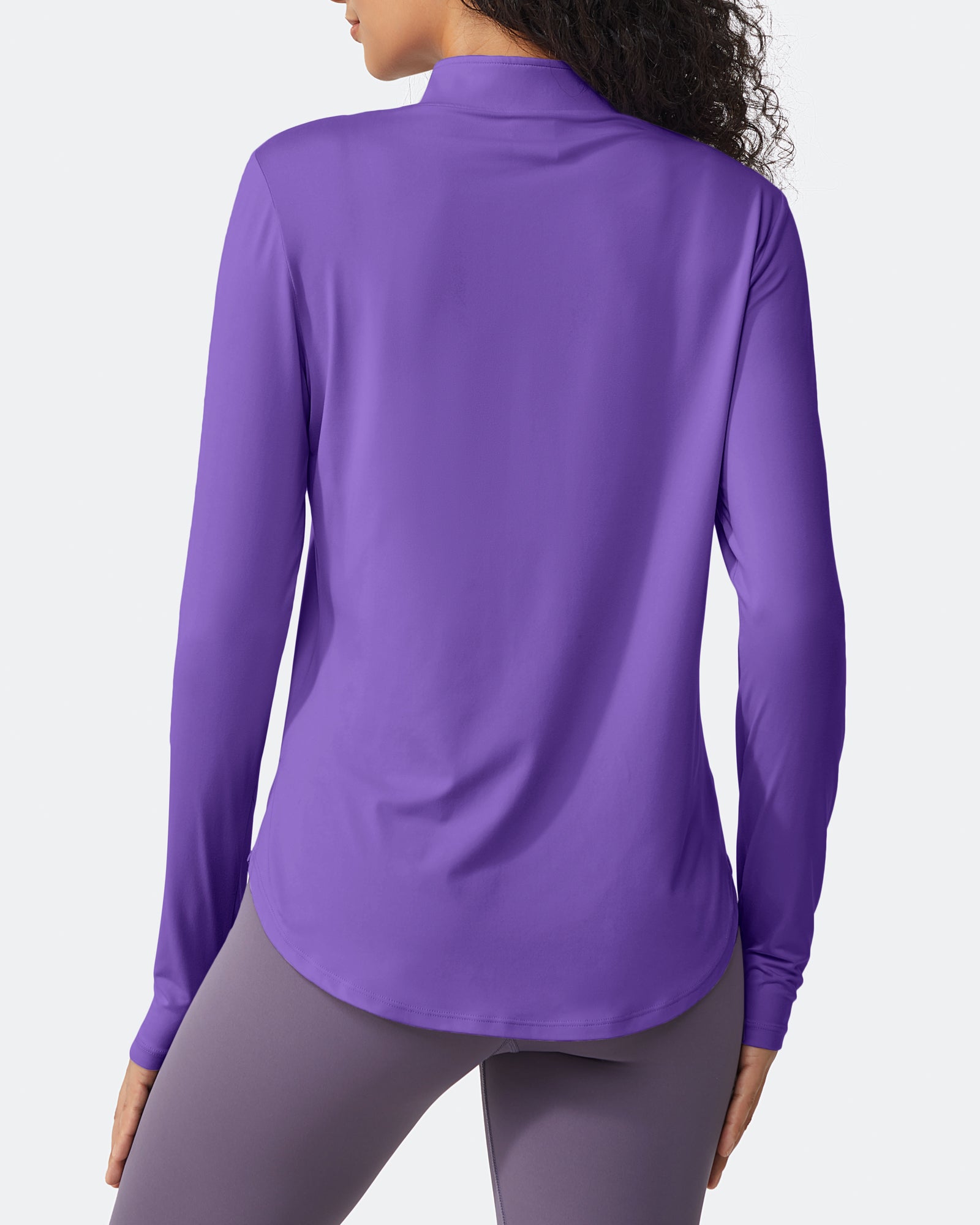Womens UPF 50+ Sun Shirts Lightweight Quick Dry Long Sleeve Workout Tops Lightweight Running Pullover