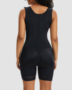 PowerMesh Double-Layer Open Bust Full Body Shaper