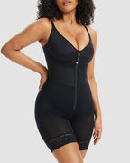 PowerMesh Deep V Bodysuit Shapewear