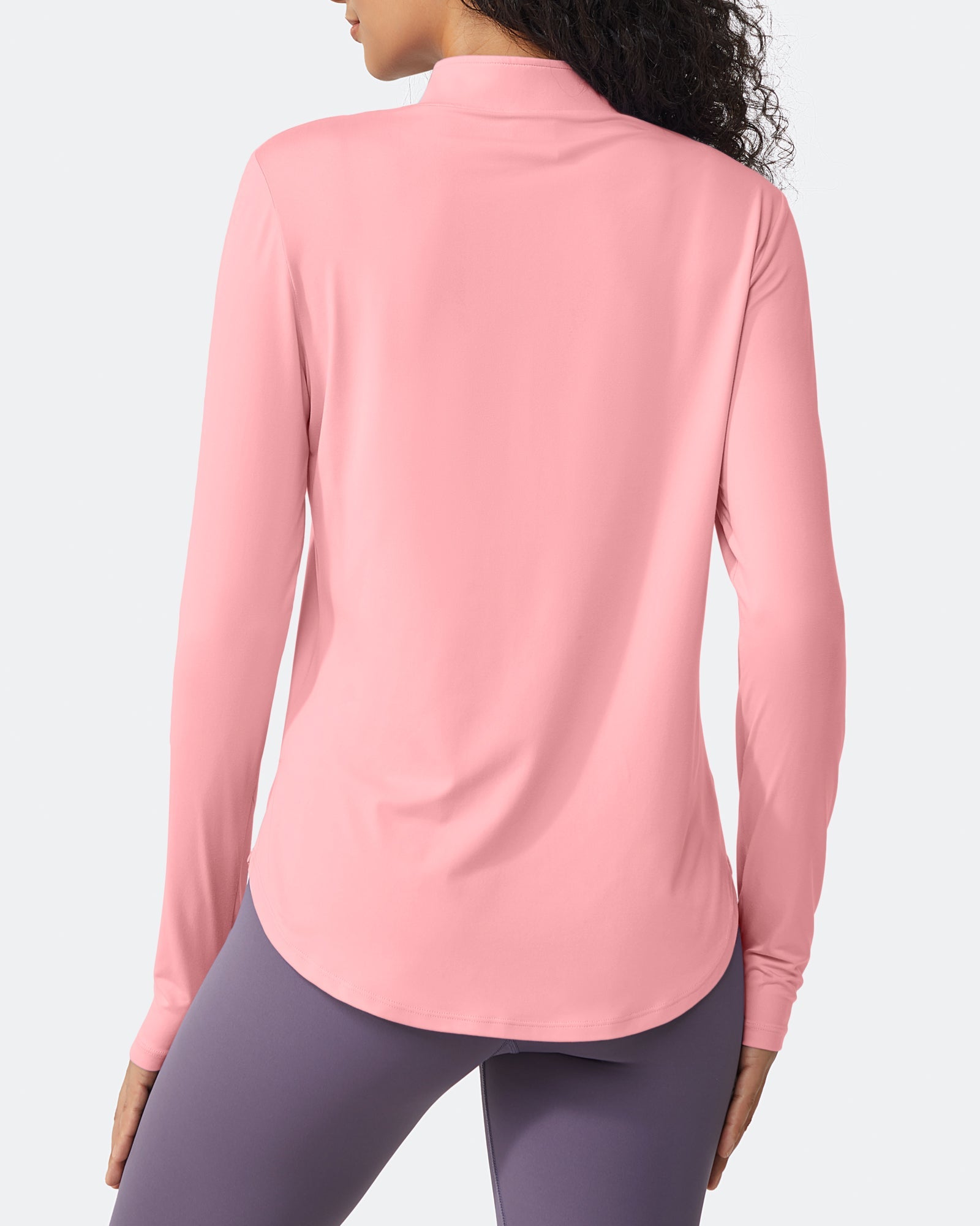 Womens UPF 50+ Sun Shirts Lightweight Quick Dry Long Sleeve Workout Tops Lightweight Running Pullover