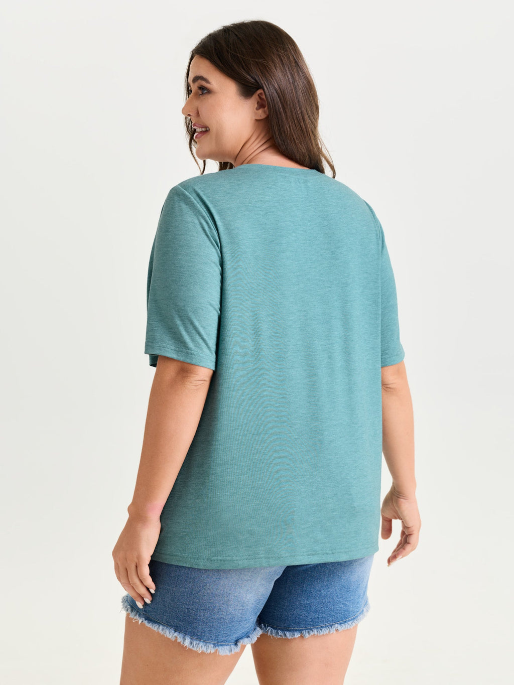 Supersoft Floral Embroidered T-Shirt
