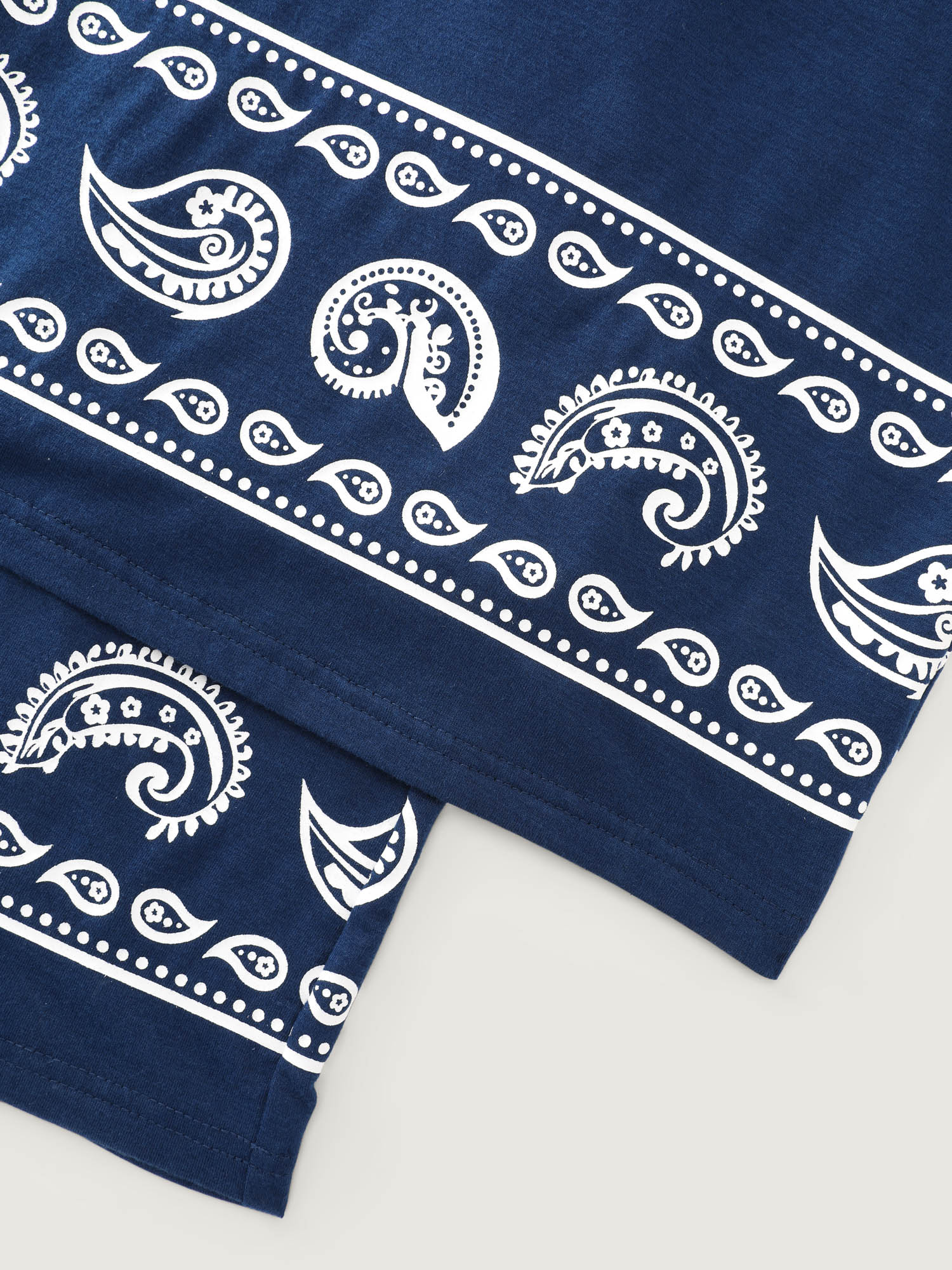 Stretchy Paisley Print Pockets Pants