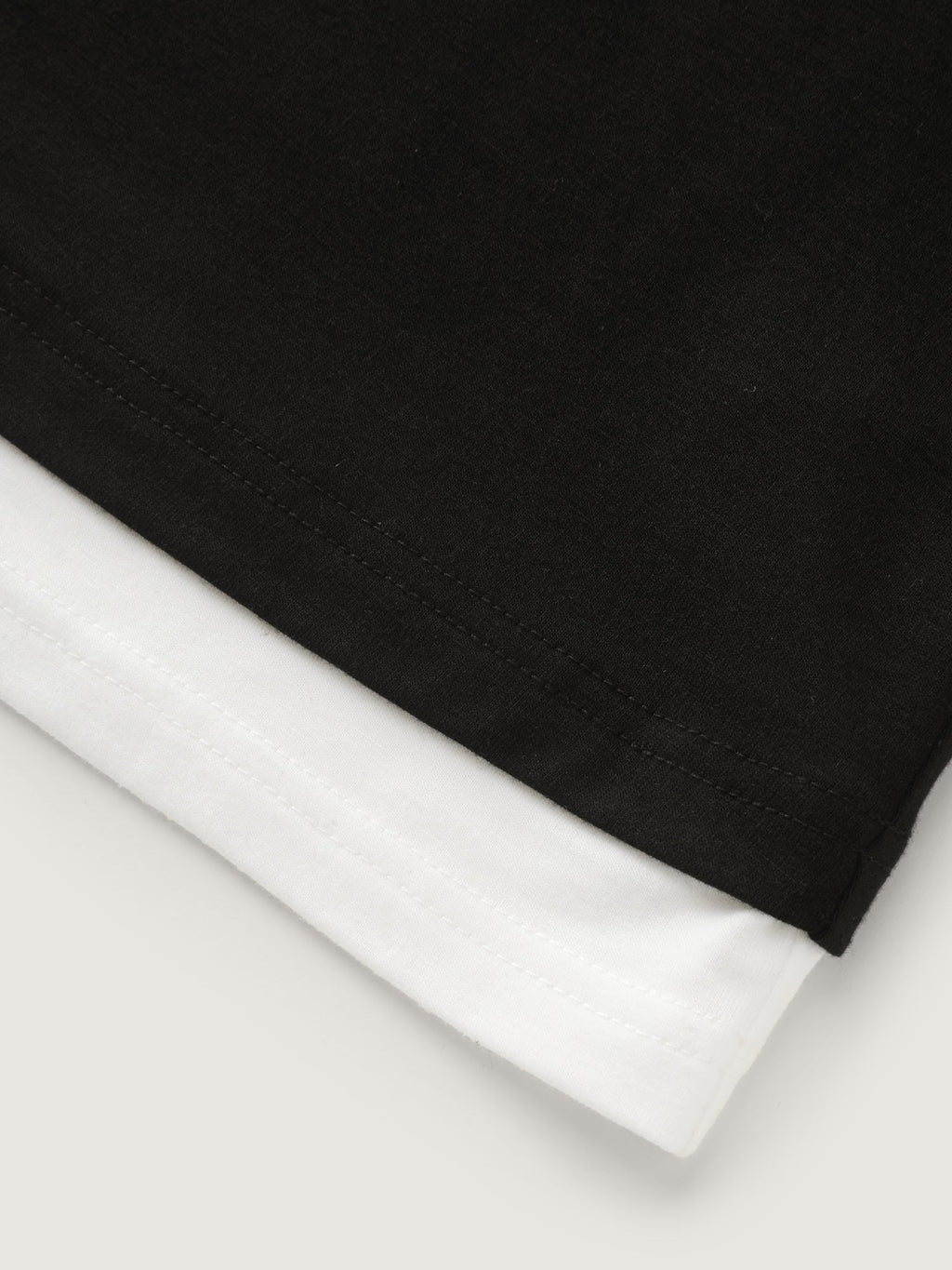 Supersoft Stretchy Color Contrast Knit Top