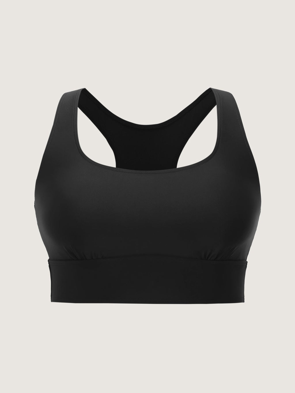 Back Cut-Out Scoop Neckline Swim Top