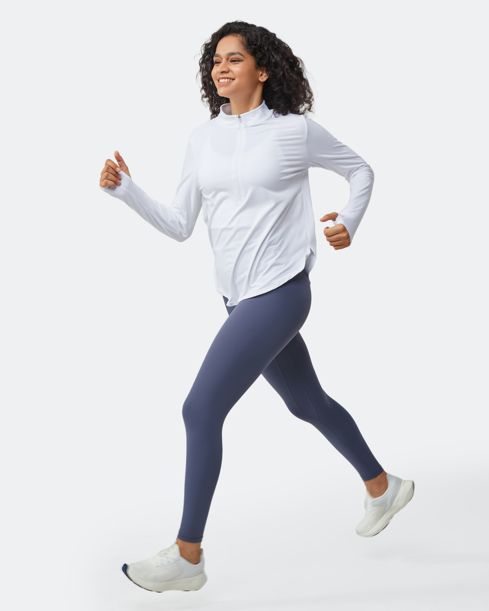Womens UPF 50+ Sun Shirts Lightweight Quick Dry Long Sleeve Workout Tops Lightweight Running Pullover
