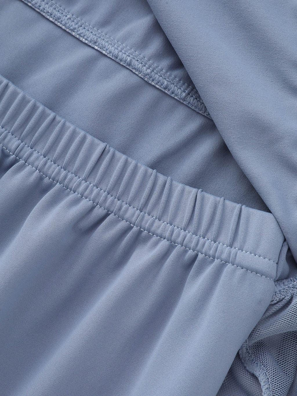 Stretchy Sewn-In Shorts Mini Dress