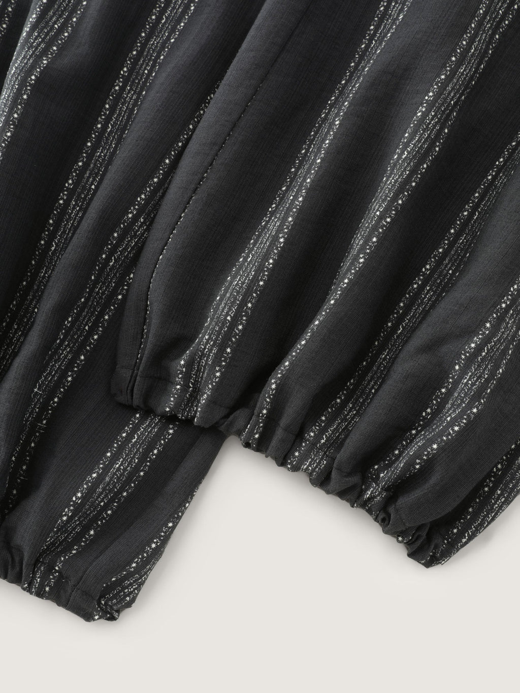 Striped Print Drawstring Waist Jogger Pants