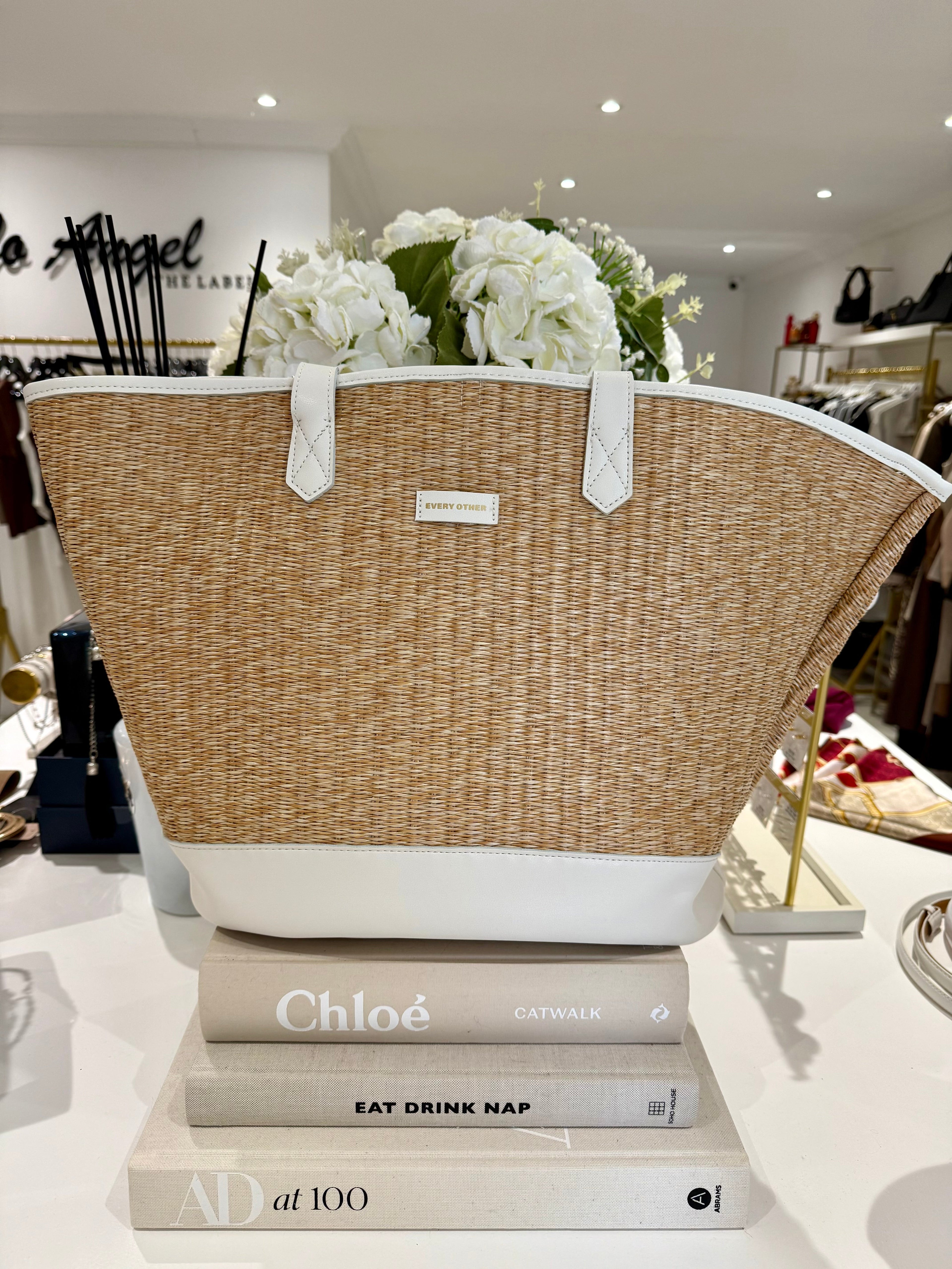 Large Straw Tote (3 Colours)