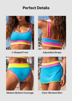 Dopamine Sporty 3 Piece Bikini Sets