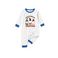 Christmas Holiday Family Blue PJ Set Complete with Gnome Pattern Print