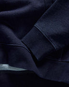 The Apres Quarter Zip in Rinsed Indigo Terry