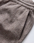 The Apres Pant in Granite Linen Tweed
