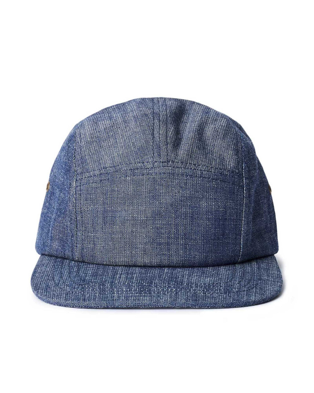 The 5-Panel Cap in Washed Indigo