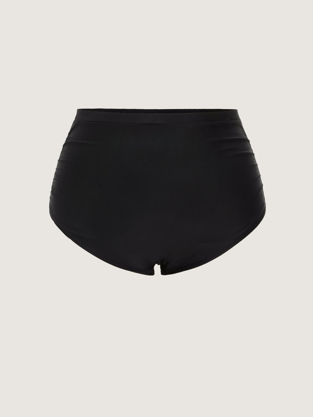 2 Piece Detachable Skirted Asymmetrical Hem Flowy Swim Bottoms