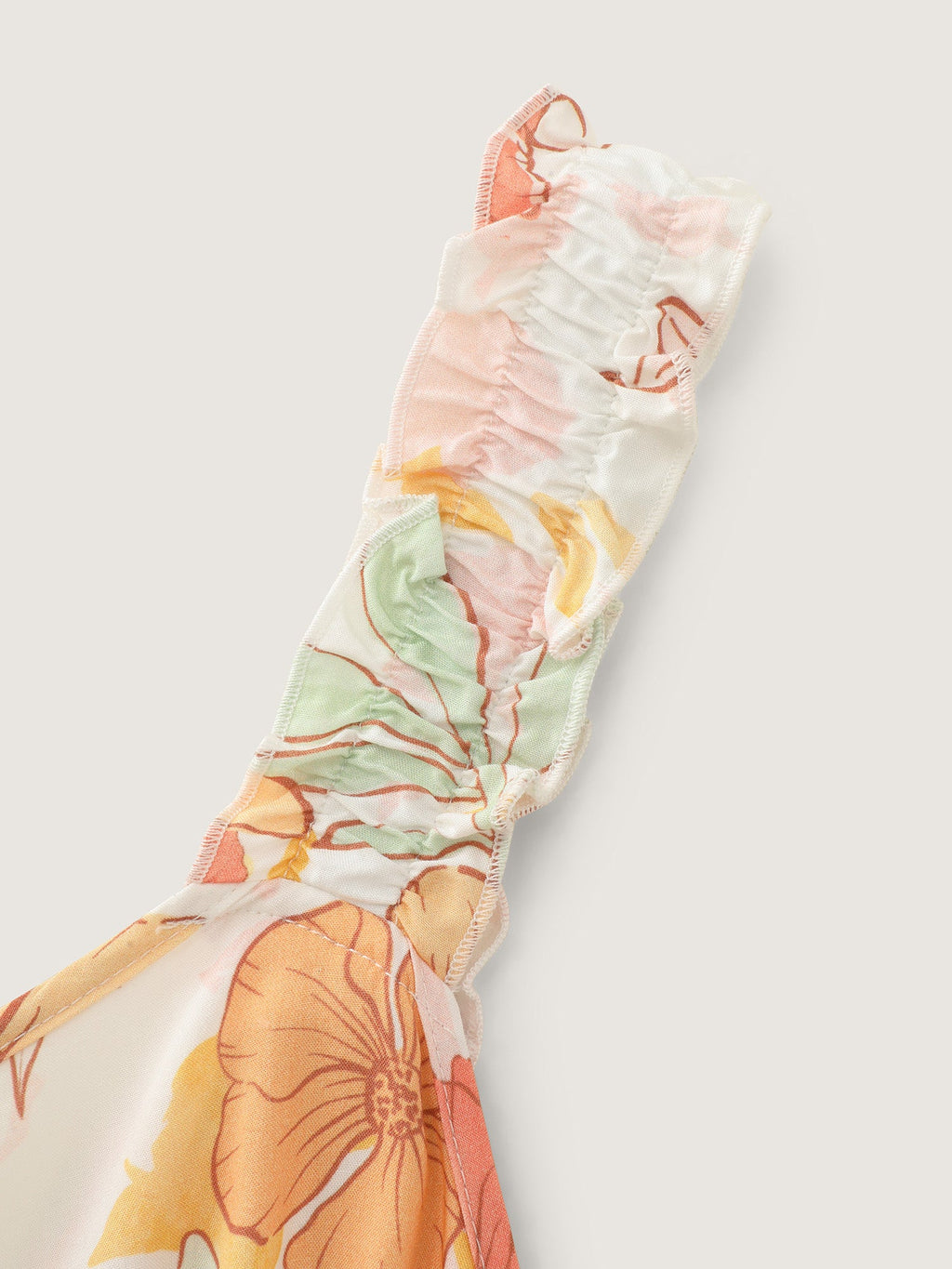 Floral Print Bow-Tie Back Jumpsuit