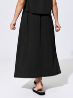 Supersoft Pockets Flowy Maxi Skirt