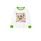 Holiday Family Christmas Pajamas Set With Classic Xmas Character Cartoon Design