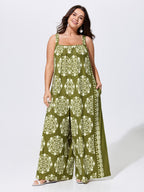 Sunkissed Stretchy Adjustable Strap Jumpsuit