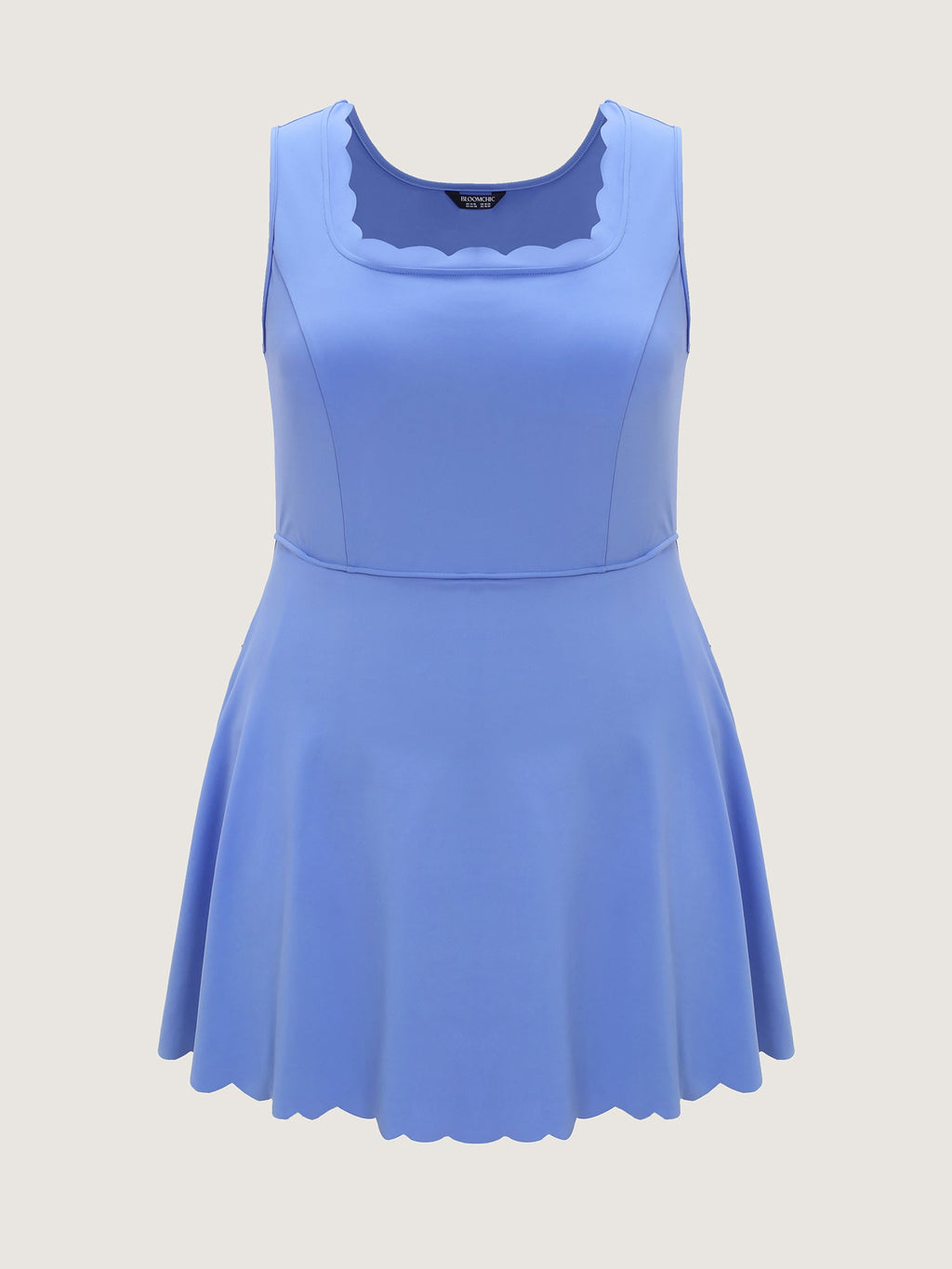 Supported Bra Pocket Built-In Bottoms Mini Dress