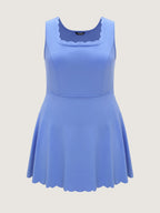 Supported Bra Pocket Built-In Bottoms Mini Dress