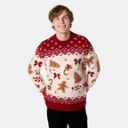 Men's Gingerbread Christmas Jumper