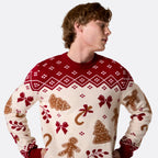 Men's Gingerbread Christmas Jumper