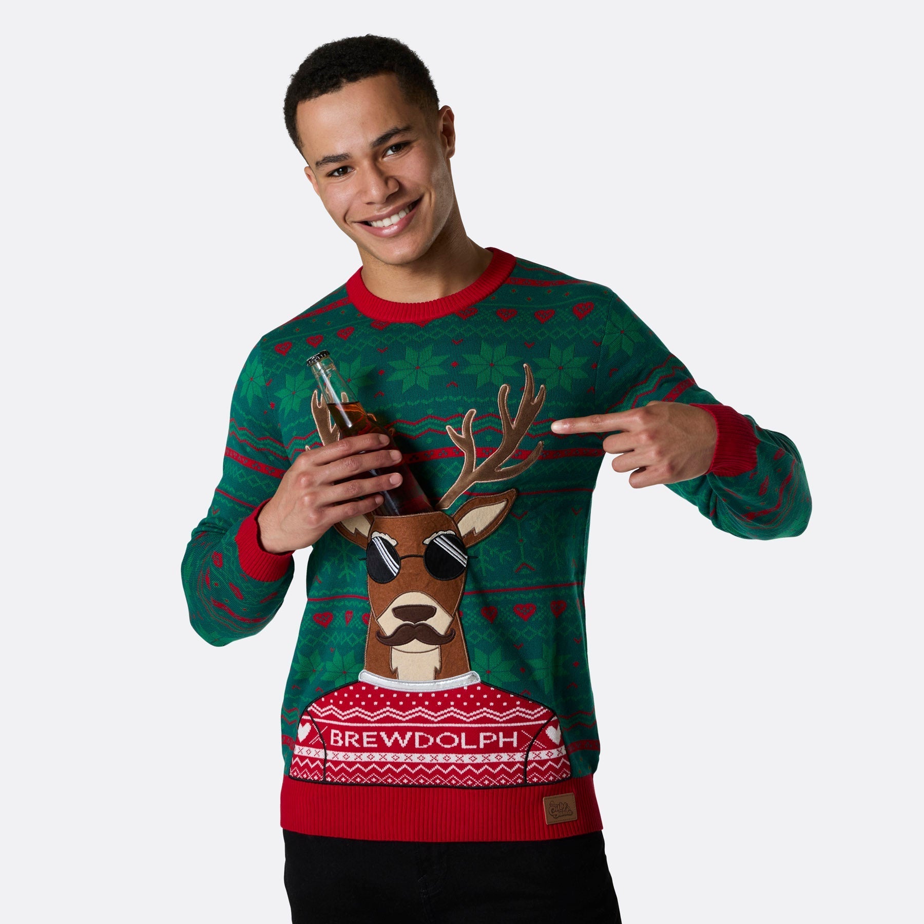 Men's Brewdolph Christmas Jumper