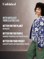 Elaine Embroidered Jacket - Reversible Navy