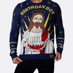 Men's Birthday Boy Christmas Jumper