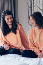Nicky - Sweatshirt - Peach Stonewash