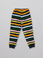 Elias - Kids Tracksuit Set - Navy Wave Stripe Print