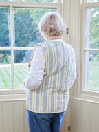 Eva - Quilted Gilet - Stripe