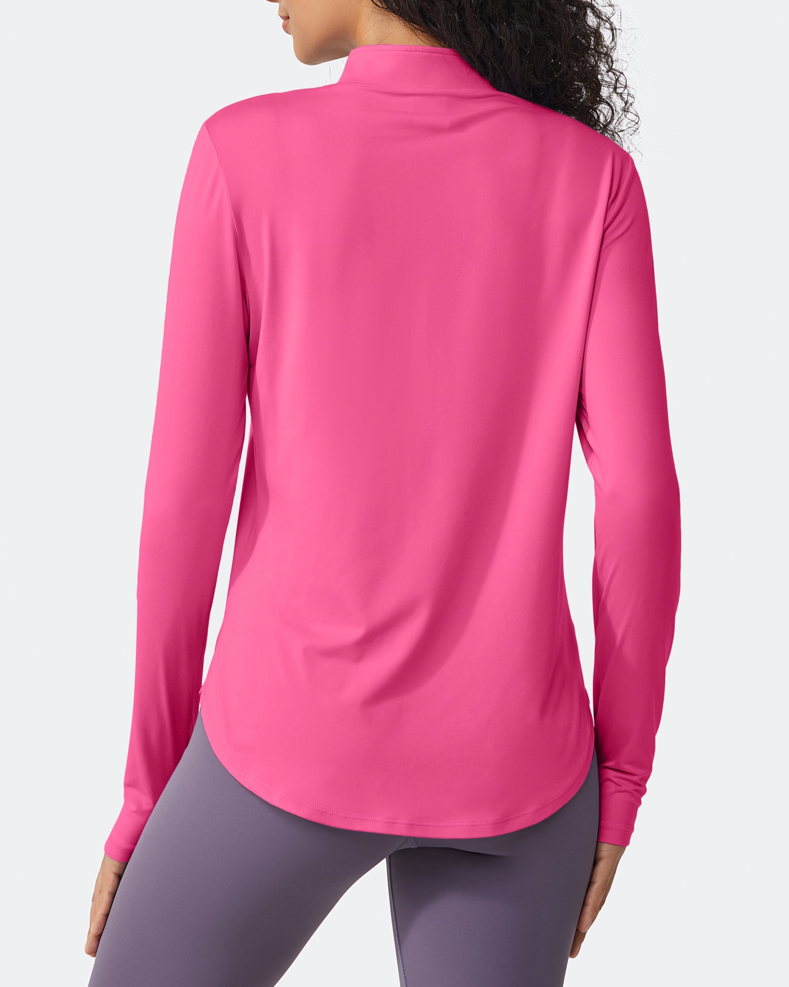Womens UPF 50+ Sun Shirts Lightweight Quick Dry Long Sleeve Workout Tops Lightweight Running Pullover