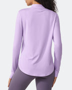 Womens UPF 50+ Sun Shirts Lightweight Quick Dry Long Sleeve Workout Tops Lightweight Running Pullover
