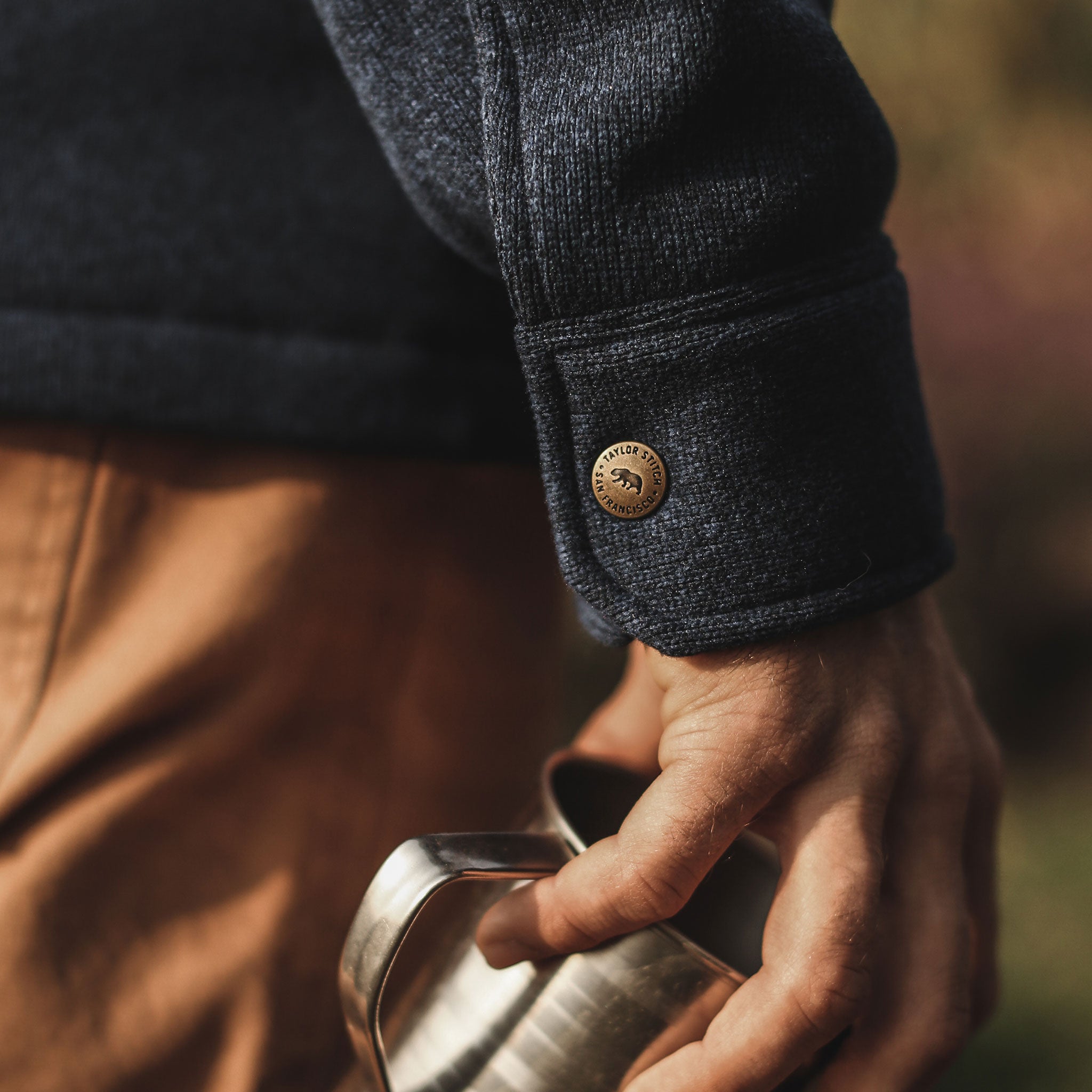 The Big Sur Hoodie in Heather Navy