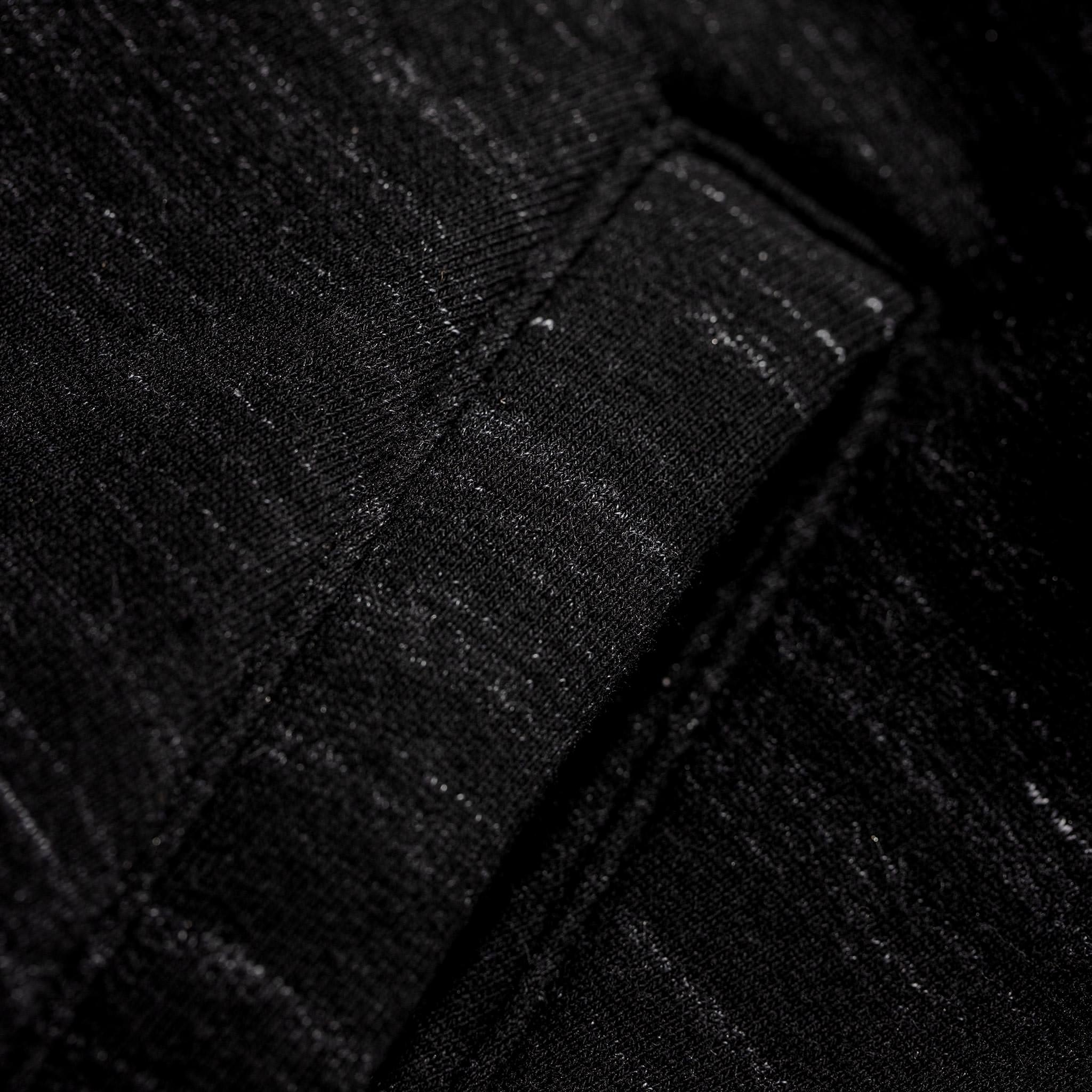 The Bomber in Black Fleece