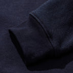 The Bomber in Indigo Fleece