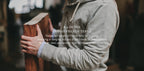 Heather Grey 3 Button Hooded Sweatshirt