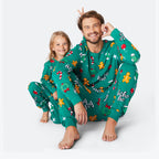 Green Hohoho Christmas Pyjamas Family