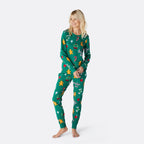 Green Hohoho Christmas Pyjamas Family