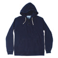 Indigo 3 Button Hooded Sweatshirt