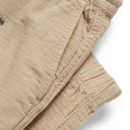 The Apres Pant in Khaki Double Cloth