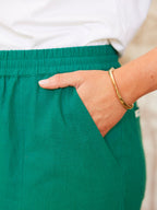 Isha Relaxed Trouser - Green