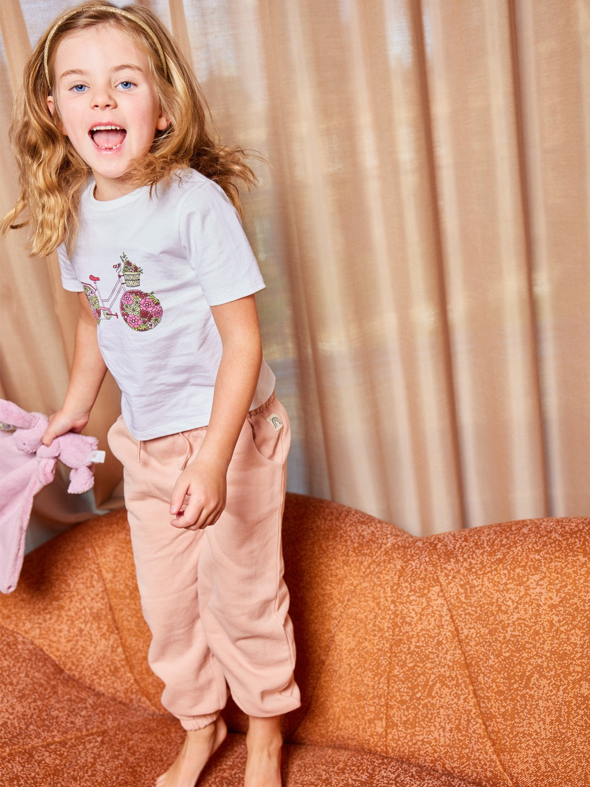 Ivy - Kids T-Shirt - Bicycle Print