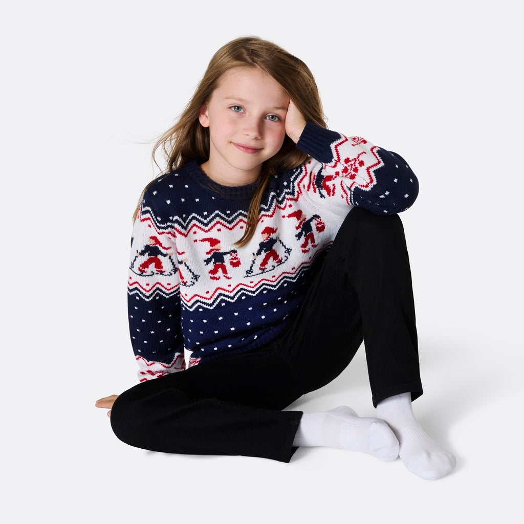 Kids' Christmas Scenery Christmas Jumper